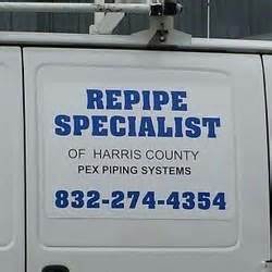 Repipe Specialists Houston Tx